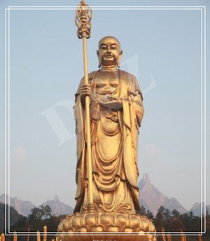 KSITIGARBHA BODHISATTVA STANDING STATUE DZ-BUDDHA05